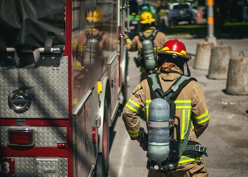 Emergency alerts for fire services
